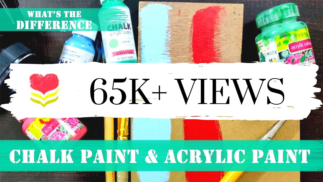 difference between acrylic and leather paint