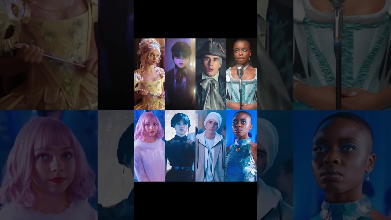 Dance Party 2025 vs 2022 🔥 Wednesday Cast