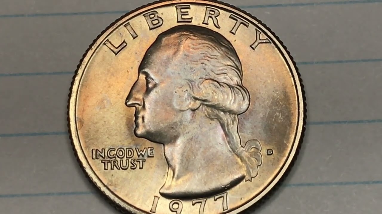 (^^)dさま　確認 US 1977 Quarters Transitional Error - DC Minutes United States