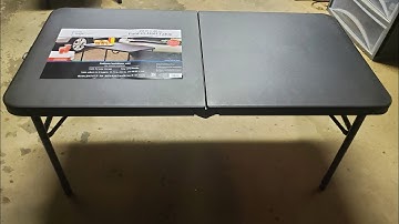 Mainstays 40" Adjustable Height Fold-in-Half Table Review