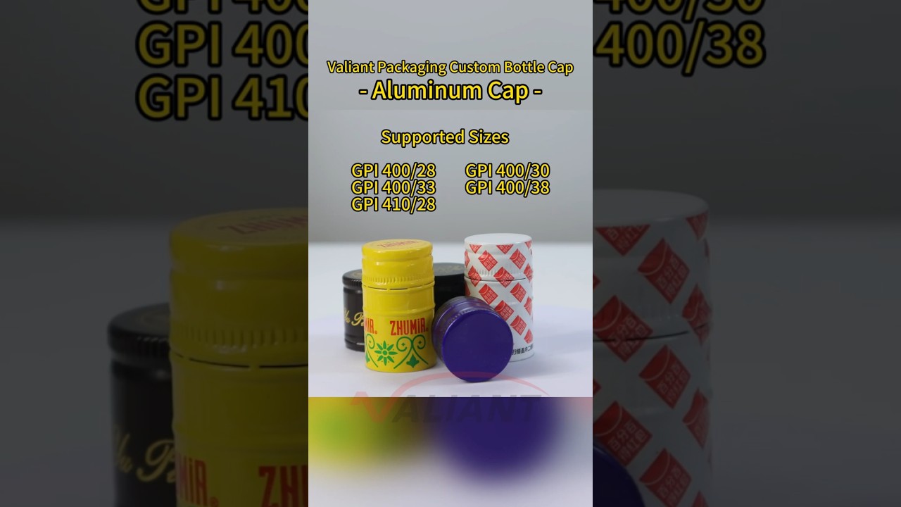 Aluminum Cap Closure | One-Stop Bottle Packaging 