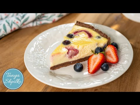 Ягодный Пирог с Рикоттой и Сметаной | Ricotta Sour Cream Berry Tart