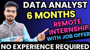Data analyst internships | WORK FROM HOME INTERNSHIP | Internships with job offer | Internships 2025