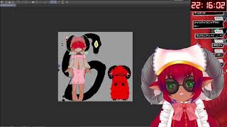 祝３周年　新規衣装等をお絵描きしつつ振り返る雑談　#おじのまとん