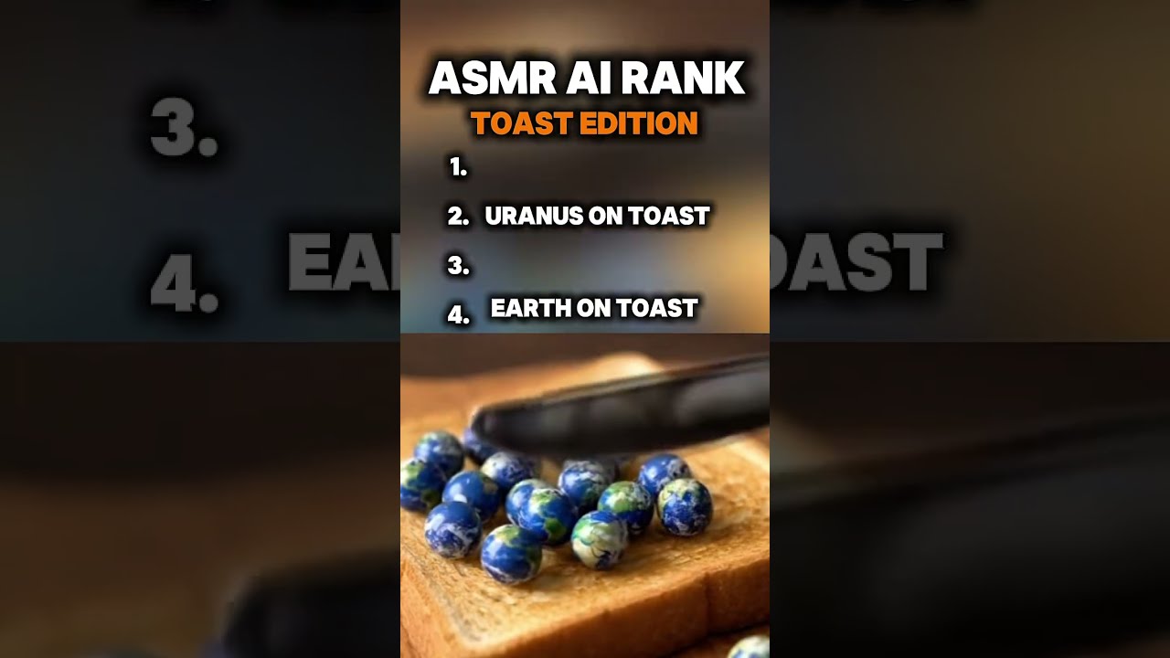 Ranking The Best AI ASMR Trends TOAST EDITION