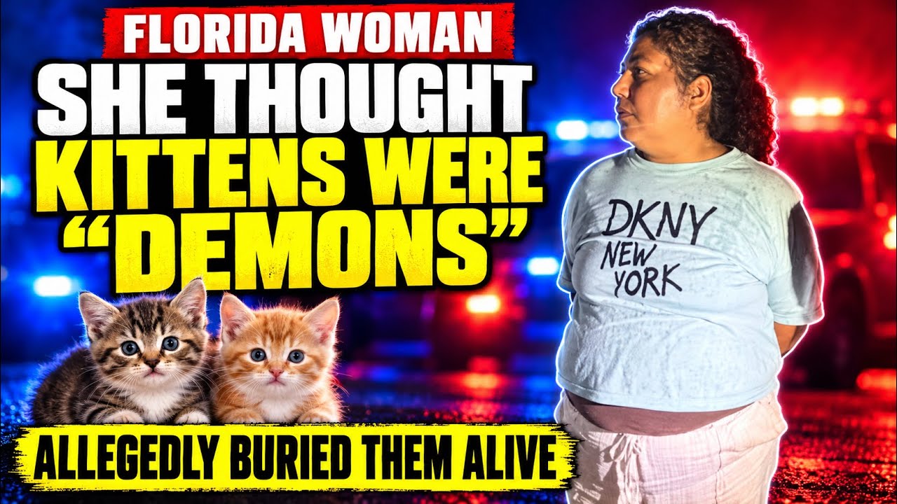 Florida Woman Allegedly Buried Kittens Alive—Because She Thought They Were “Demons”