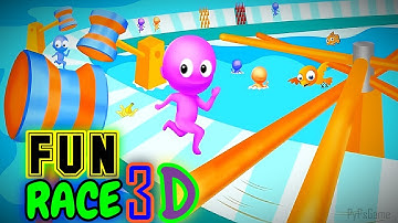Satisfying Mobile Gameplay Fun Race 3D All Levels Walkthrough Part 1 Top Video Tiktok PL09A87G