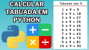 COMO CALCULAR A TABUADA EM PYTHON