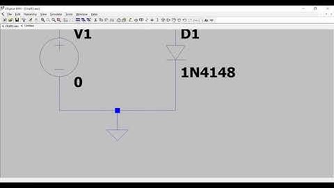 LTSpice Diode Characteristic Curve (Taglish)