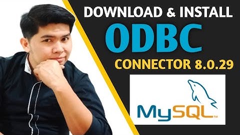 How to DOWNLOAD MYSQL ODBC CONNECTOR 8.0 | Edcelle John Gulfan
