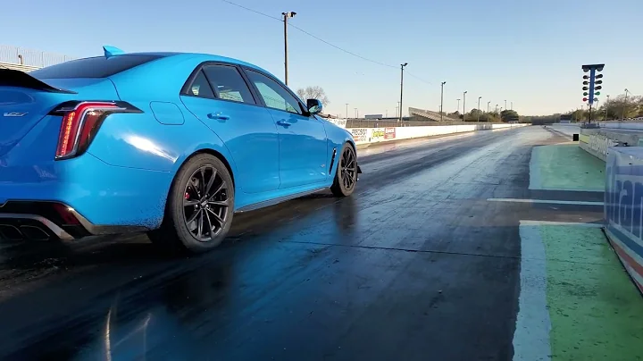 Tapout Tuned 2022 CT4-V Blackwing Runs 11.25 @ 125 mph at Cadillac Attack!