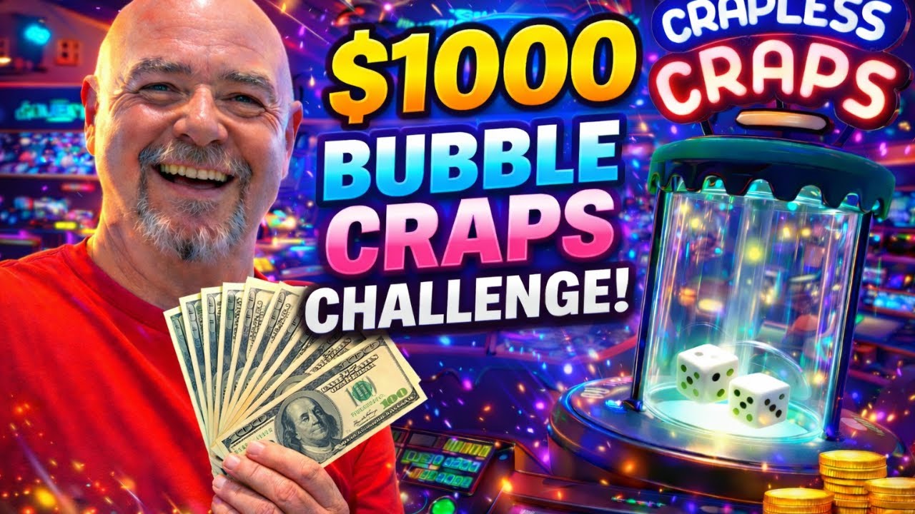 Press and Reset on Bubble Craps - $1000 Results