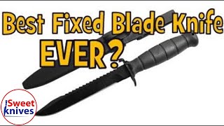 78] Fixed Blade Under $30 - 81 Knife Review - Sweetknives YouTube