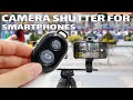 Bluetooth Camera Shutter Remote Control for Smartphones Works with Apple and Android phones