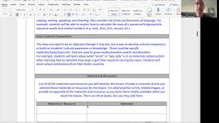 EDC 515: SIOP Lesson Plan overview video   SD 480p