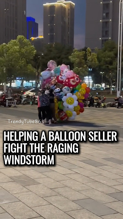 May Troubles Be Blown Away by the Wind Like Balloons 🥹