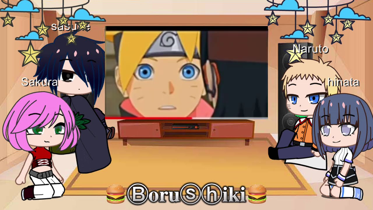 Boruto adults react to borusara + future sarada and Boruto