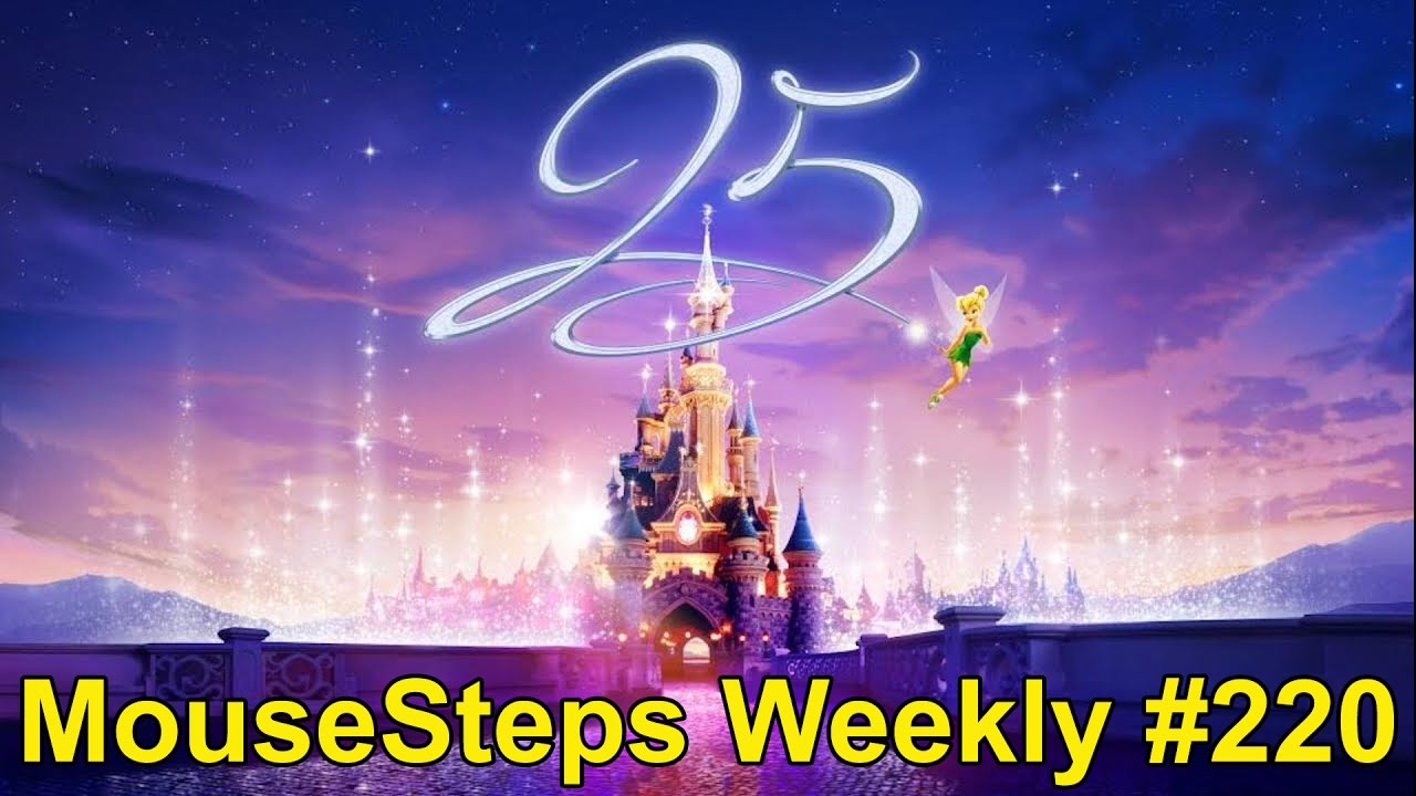 disney world vacation MouseSteps Weekly #220 DHS Moana Meet & More, Epcot Royal Tea Tour; Disneyland Paris 25th Preview