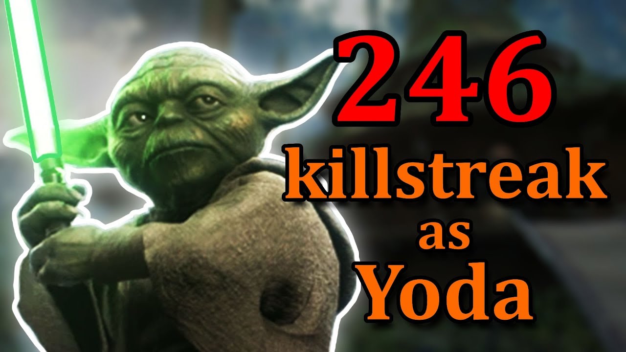 Getting an Insane Killstreak as Yoda on Geonosis | Supremacy | Star Wars Battlefront 2