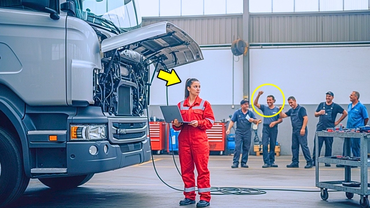“VOCÊ NÃO ENTENDE ESSE MOTOR SCANIA” zombaram DELA, horas depois, o erro travou milhões em contratos