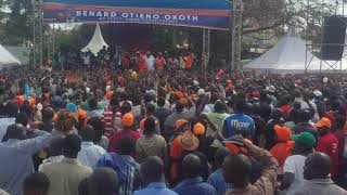 IMRAN OKOTH'S HEROIC GRAND RECEPTION IN KIBRA DC AS MP ELECT