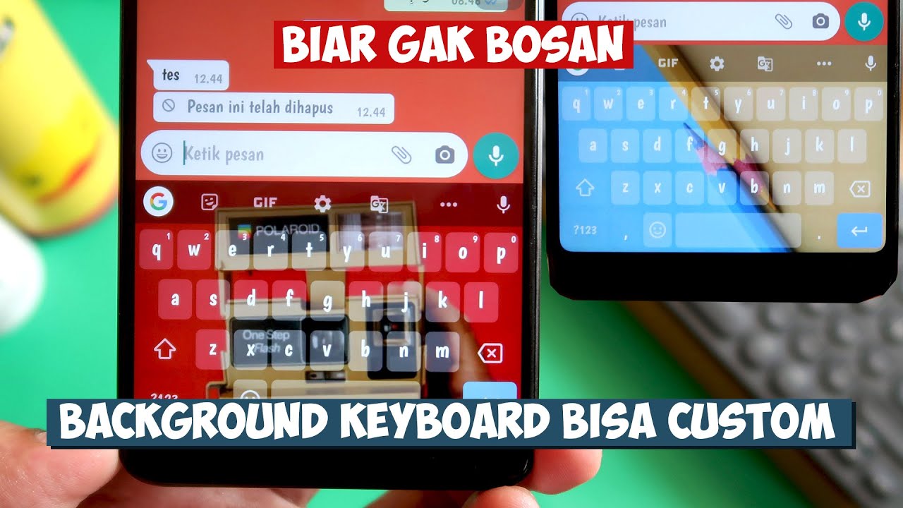  Cara  mengganti  wallpaper  keyboard hp xiaomi  YouTube