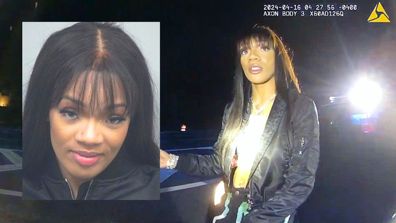 Rapper GloRilla ARRESTED on DUI - Fails Sobriety Test, Slurs Speech | Full Bodycam