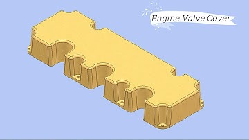 Engine Valve Cover || Autodesk Inventor Tutorial
