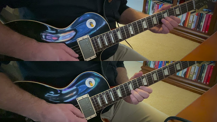 Bastards of Young Guitar version - Guitar performance video thumbnail