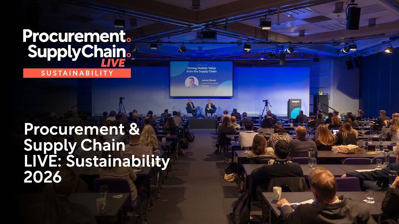 Procurement & Supply Chain LIVE: Sustainability 2026 - YouTube