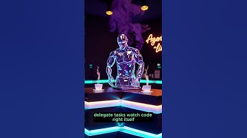 Copilot Agent Pours Code Like Coffee ☕🤖 #ai #shorts