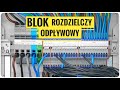 Blok rozdzielczy odbiorczy w rozdzielnicy elektrycznej topjobs wago