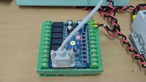 PLC MITSU FX2N GX Work2 เชื่อมต่อกับ HMI SAMKOON SK-070HS HE ผ่าน Port RS232 SKTOOL