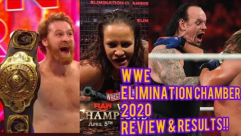 The Undertaker Helps Aleister Black!! | WWE Elimination Chamber 2020 REVIEW & RESULTS!!