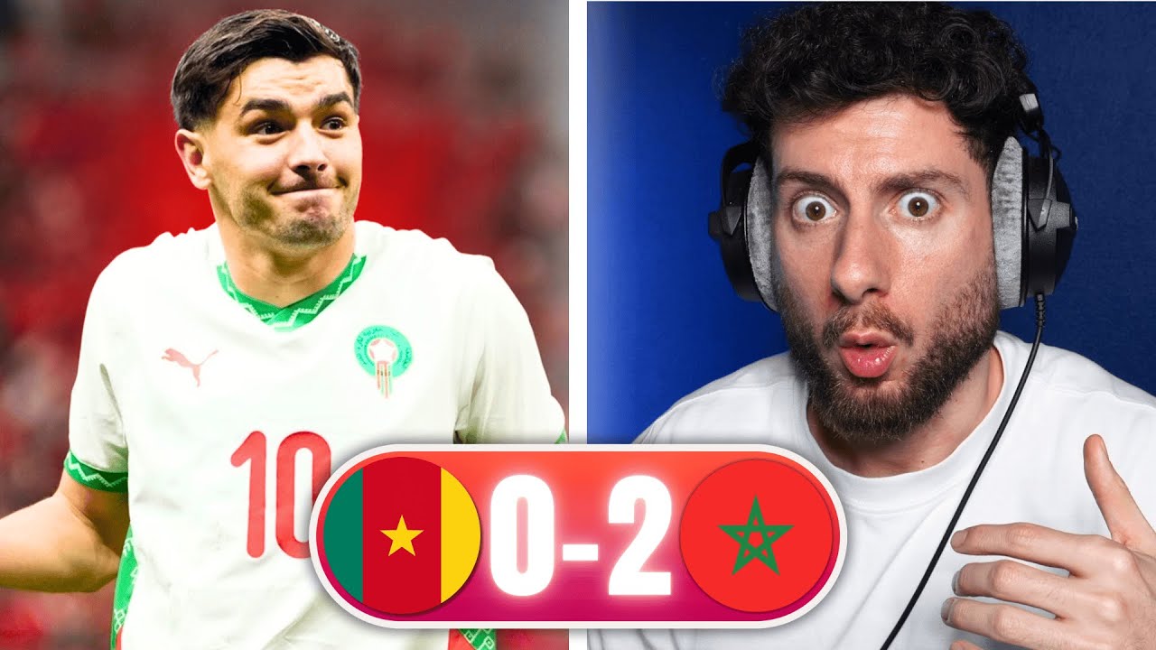 🇲🇦 UN MAROC TERRIFIANT ÉLIMINE LE CAMEROUN 🇨🇲 (Maroc 2-0 Cameroun)