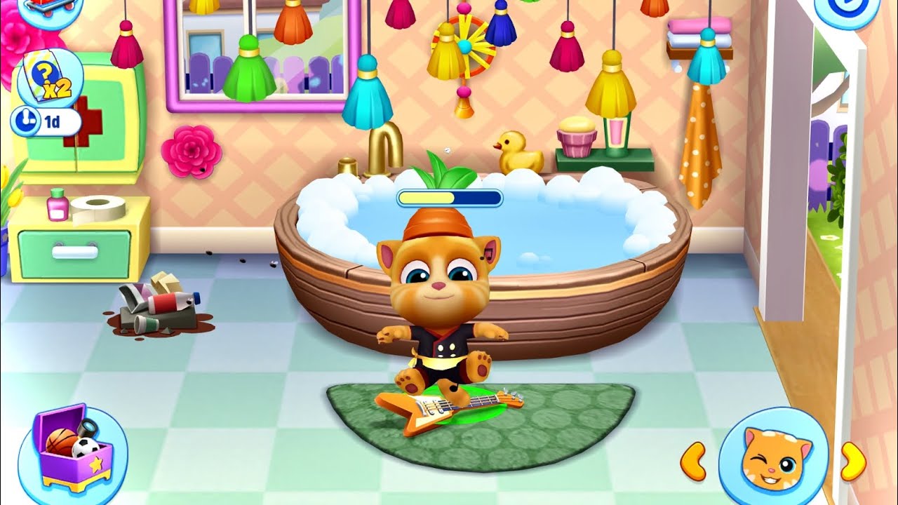 Tom Qs tom talking my talking tom friends 🥰 new spring book 📕 sticker update ...