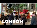 London Oxford Street Shopping Dec 2022  -  Walking London