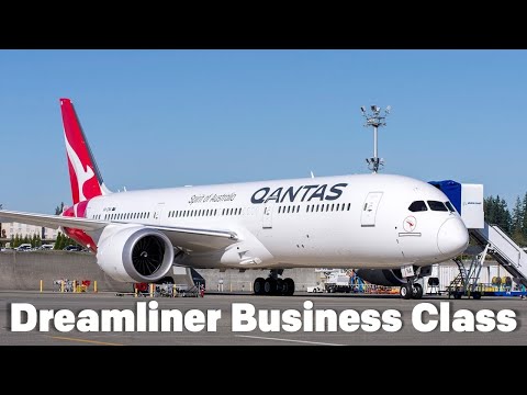 Qantas Dreamliner - Business Class