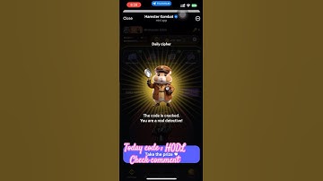 Hamster Kombat Daily Cipher July 24 #hamsterkombat #dailycipher #minigame #games #dailycombo