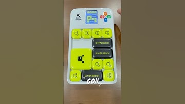 GAN swift block klotski mode level 4 #smarttoy #puzzle #brainpuzzle #giiker #asmr #satisfying