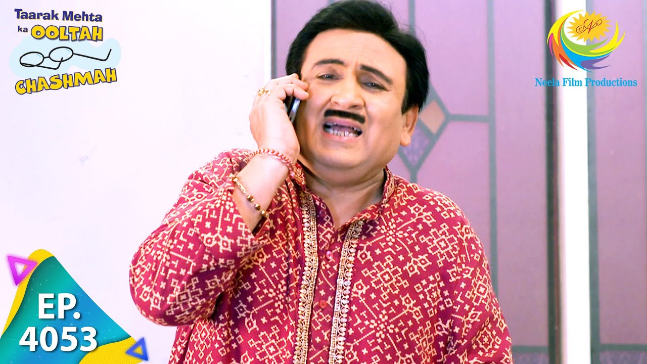 Jethalal Calls Bagha For Help | Taarak Mehta Ka Ooltah Chashmah Full Episode 4053 | 8 April 2024