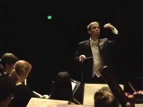 Charles Latshaw conducts Beethoven Symphony #7 mvt...