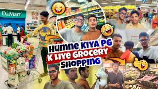 Humne Kiya PG Ke Liye Grocery Shopping !! | DMart Shopping Vlog ! | Hasan Lifestyle | #shoppingvlog