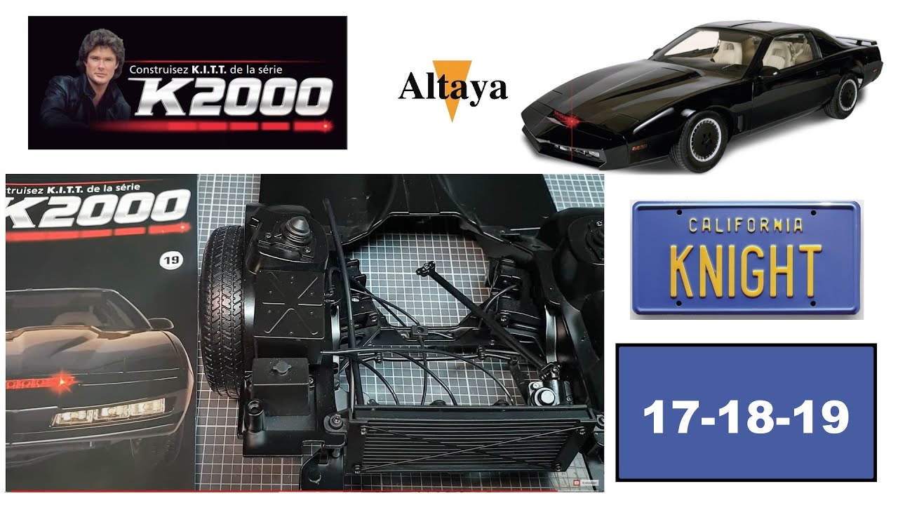 Altaya : construisez K.I.T.T. de la série K2000 au 1/8 - PDLV