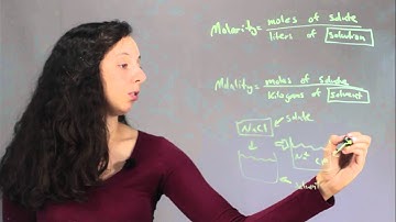 When Are Molality & Molarity Equally Dilute? : Chem Class