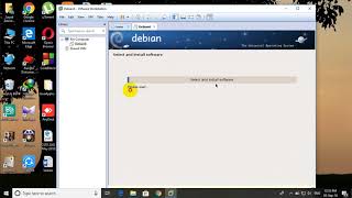 How to install Debian linux on VMware virtual machine