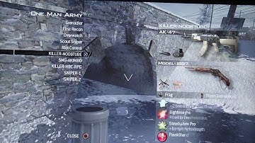 MW2 tactical insertion gun glitch