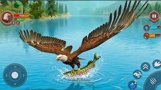 Eagle Simulator 3D 🦅 – Wild Eagle Family Survival & Hunting Gameplay | Android screenshot 1