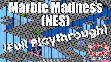 Marble Madness NES (Full Playthrough)