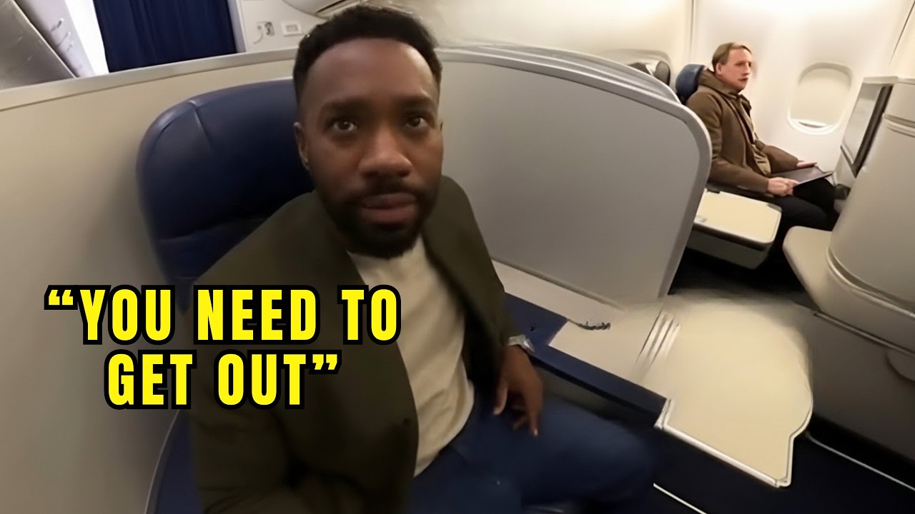 Racist Flight Attendant Kicks Black Man Out of First Class - He Wins Millionare Lawsuit